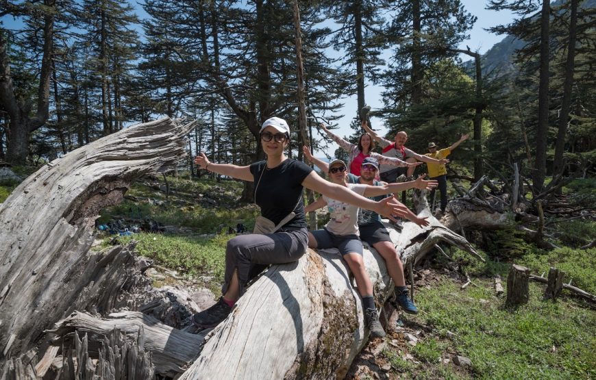 Balandžio 6-11 d.  Likijos takas, lengvai, be daiktų ir sunkių kuprinių, su automobilio palyda,Turkijoje