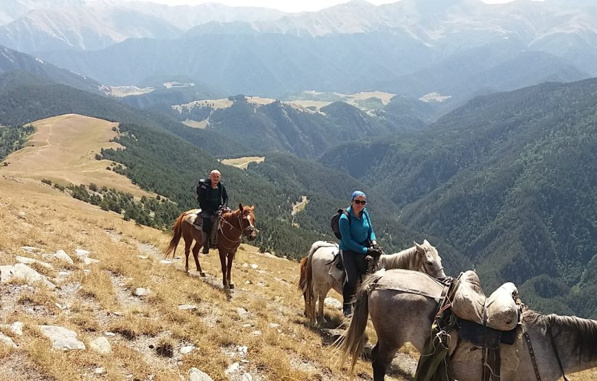 Turas žirgais Tušetijoje, Sakartvele