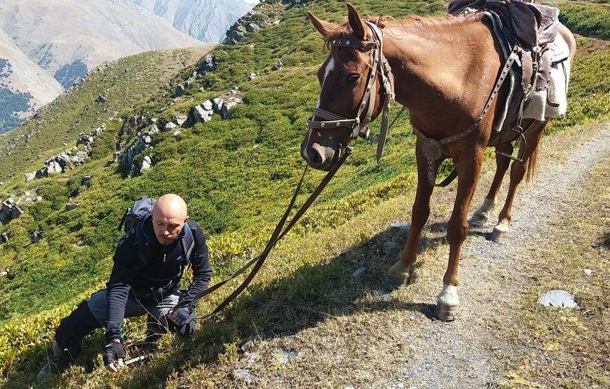 Turas žirgais Tušetijoje, Sakartvele
