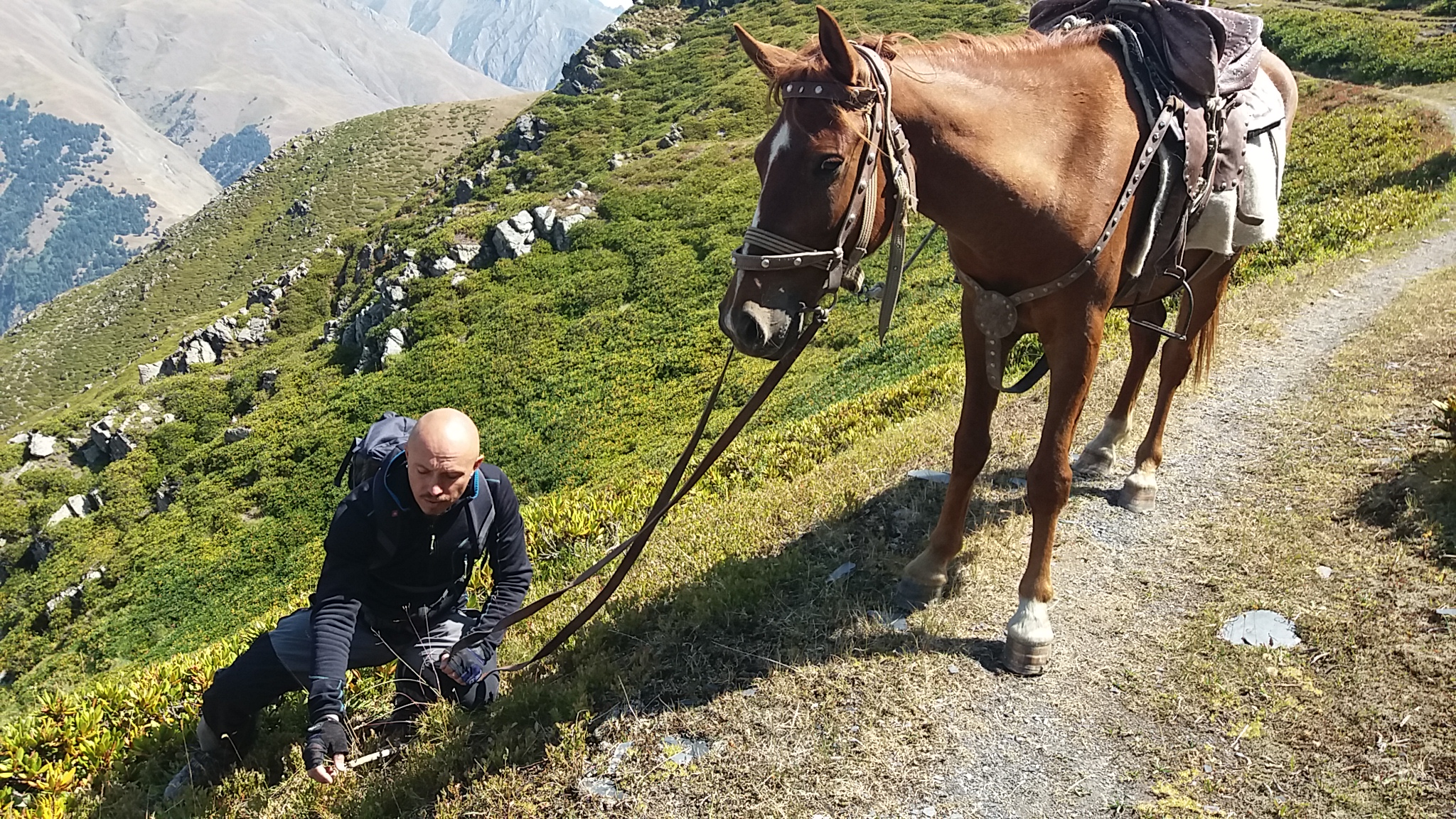 3 diena. Jojimas žirgais į kalnų keterą