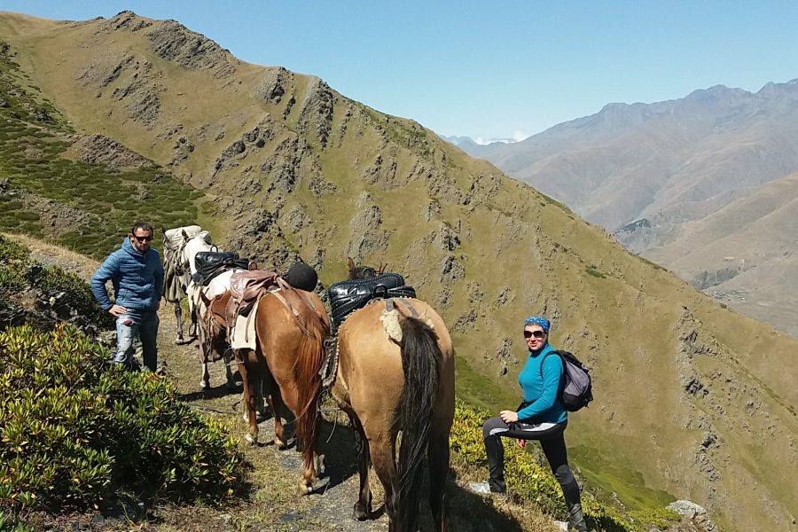 Turas žirgais Tušetijoje, Sakartvele