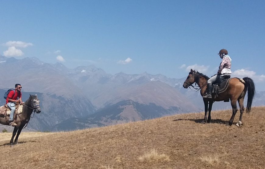 Turas žirgais Tušetijoje, Sakartvele