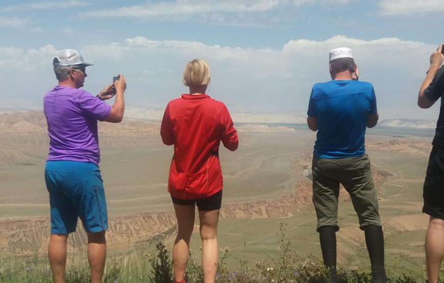 Dviejų pėrejų žygis žirgais Kirgizijoje, Tian Šanio kalnuose