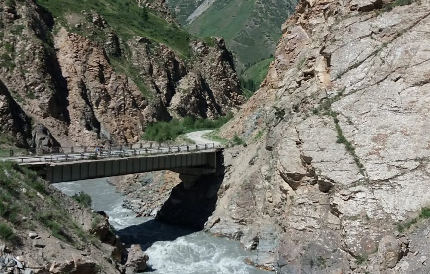 Dviejų pėrejų žygis žirgais Kirgizijoje, Tian Šanio kalnuose