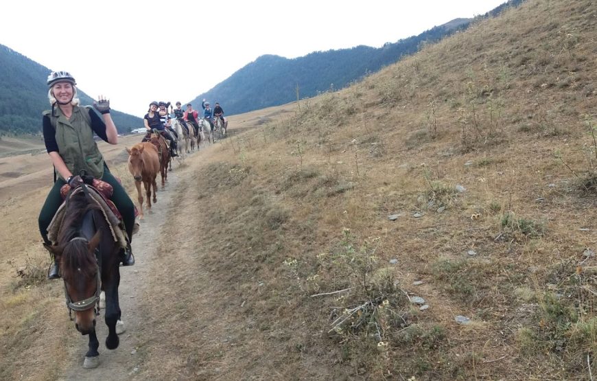 Turas žirgais Tušetijoje, Sakartvele