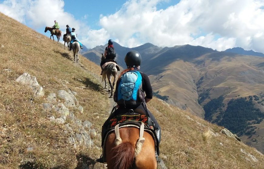 Turas žirgais Tušetijoje, Sakartvele
