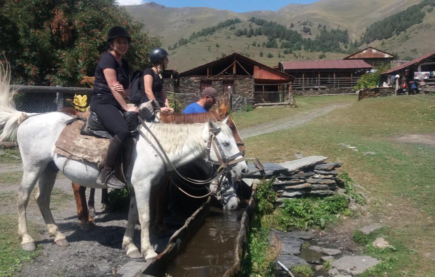Turas žirgais Tušetijoje, Sakartvele