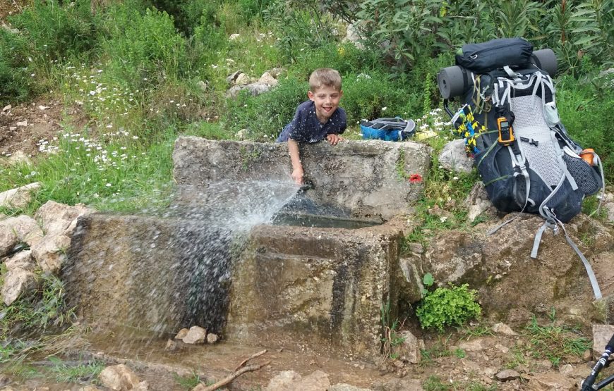 Balandžio 6-11 d.  Likijos takas, lengvai, be daiktų ir sunkių kuprinių, su automobilio palyda,Turkijoje