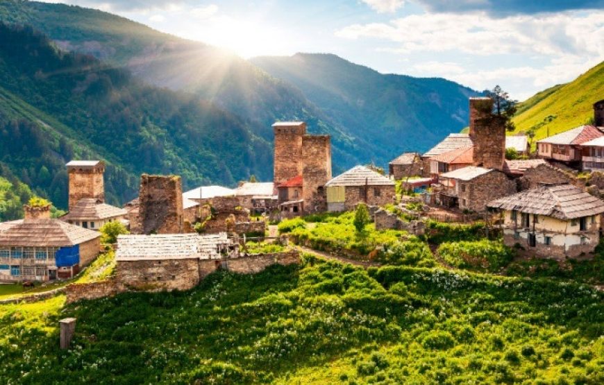 MTB dviračių žygis Sakartvele, Tušetijos regione.