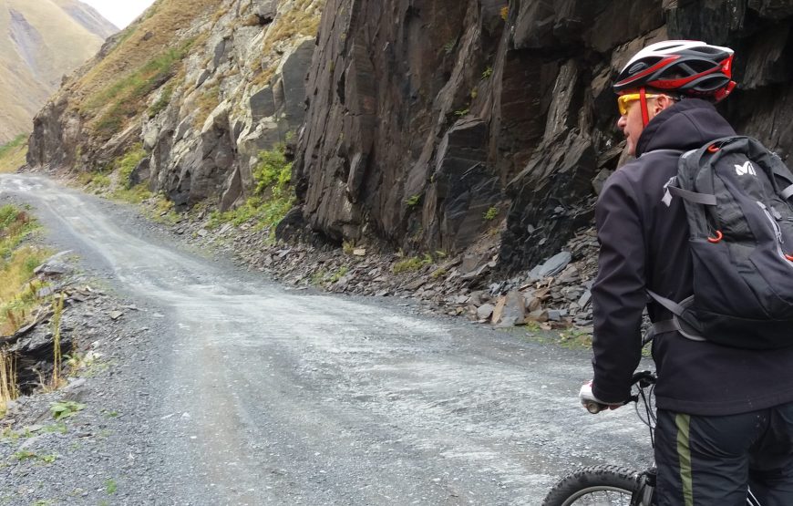 MTB dviračių žygis Sakartvele, Tušetijos regione.
