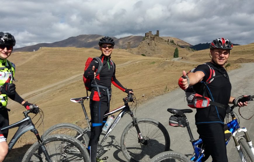 MTB dviračių žygis Sakartvele, Tušetijos regione.