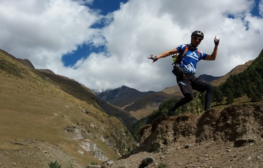 MTB dviračių žygis Sakartvele, Tušetijos regione.
