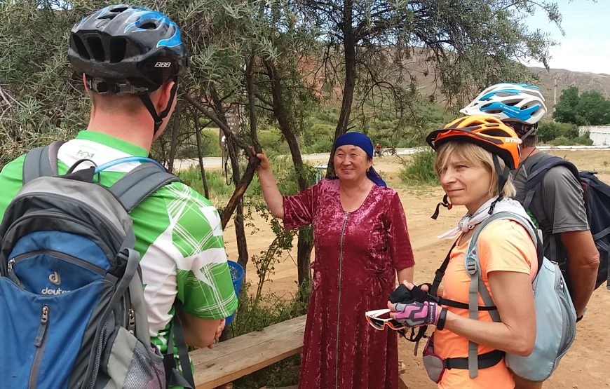 MTB dviračių turas Kirgizijoje, Tian Šanio kalnuose