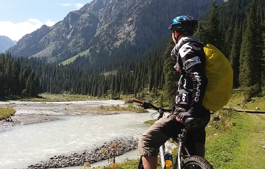 MTB dviračių turas Kirgizijoje, Tian Šanio kalnuose