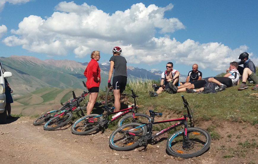 MTB dviračių turas Kirgizijoje, Tian Šanio kalnuose