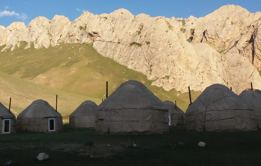 MTB dviračių turas Kirgizijoje, Tian Šanio kalnuose