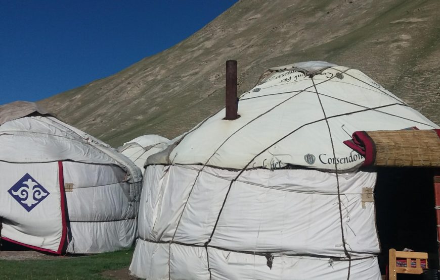 MTB dviračių turas Kirgizijoje, Tian Šanio kalnuose