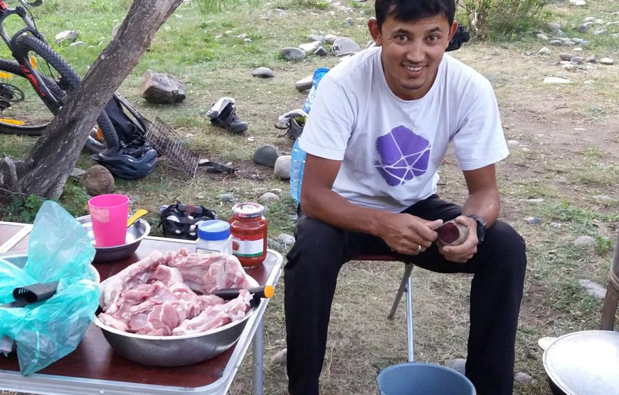 MTB dviračių turas Kirgizijoje, Tian Šanio kalnuose