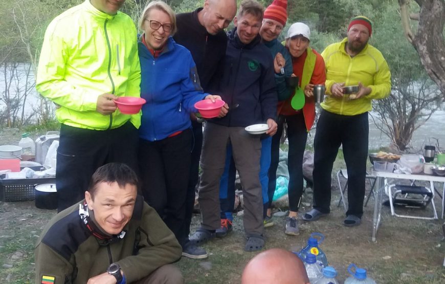 MTB dviračių turas Kirgizijoje, Tian Šanio kalnuose