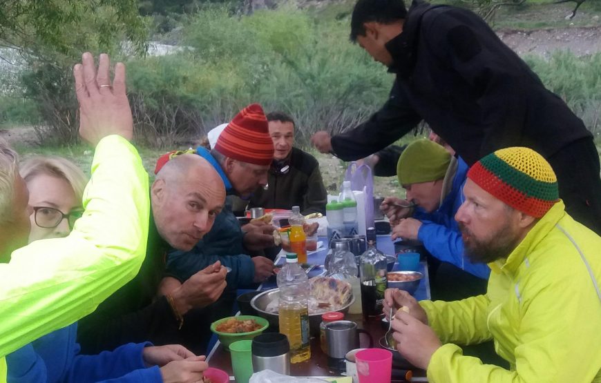 MTB dviračių turas Kirgizijoje, Tian Šanio kalnuose