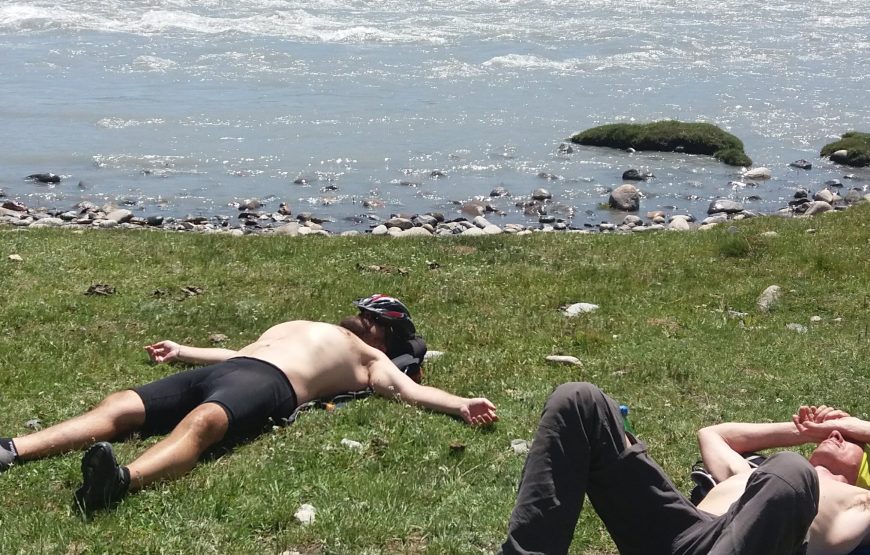 MTB dviračių turas Kirgizijoje, Tian Šanio kalnuose