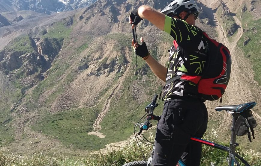 MTB dviračių turas Kirgizijoje, Tian Šanio kalnuose