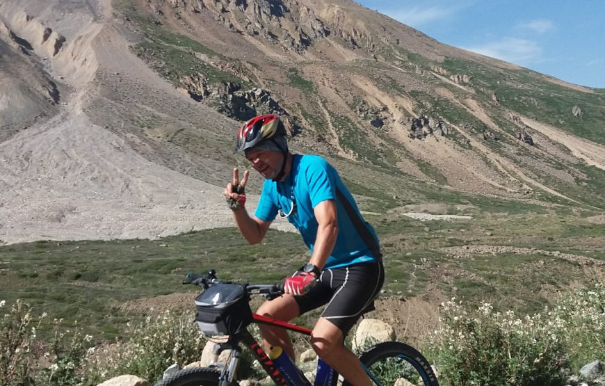 MTB dviračių turas Kirgizijoje, Tian Šanio kalnuose