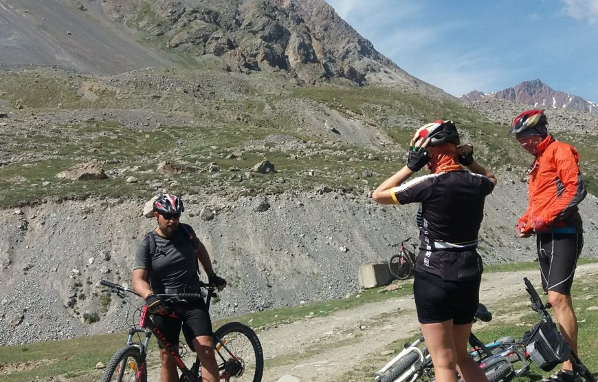 MTB dviračių turas Kirgizijoje, Tian Šanio kalnuose