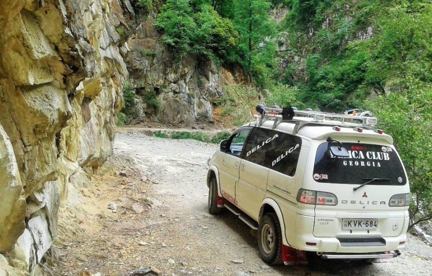 MTB dviračių žygis Sakartvele, Tušetijos regione.