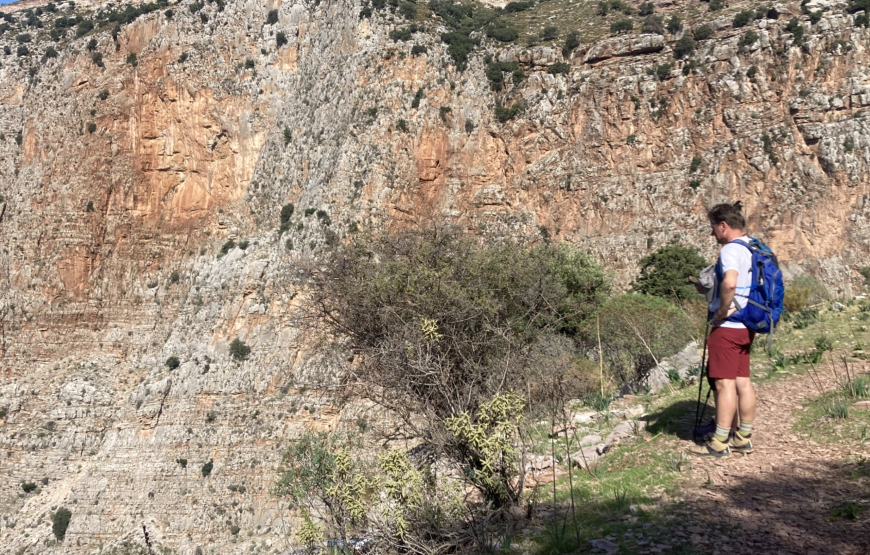 Balandžio 6-11 d.  Likijos takas, lengvai, be daiktų ir sunkių kuprinių, su automobilio palyda,Turkijoje