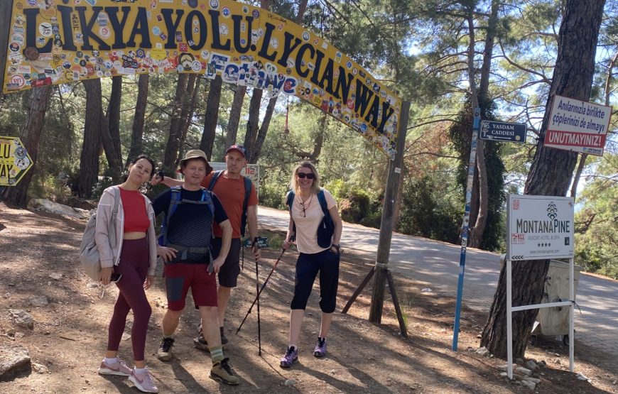 Nesunkus žygis Likijos taku – be sunkių kuprinių ir su patogiomis nakvynėmis. Žygiai Turkijoje. Balandžio 18–23 d.