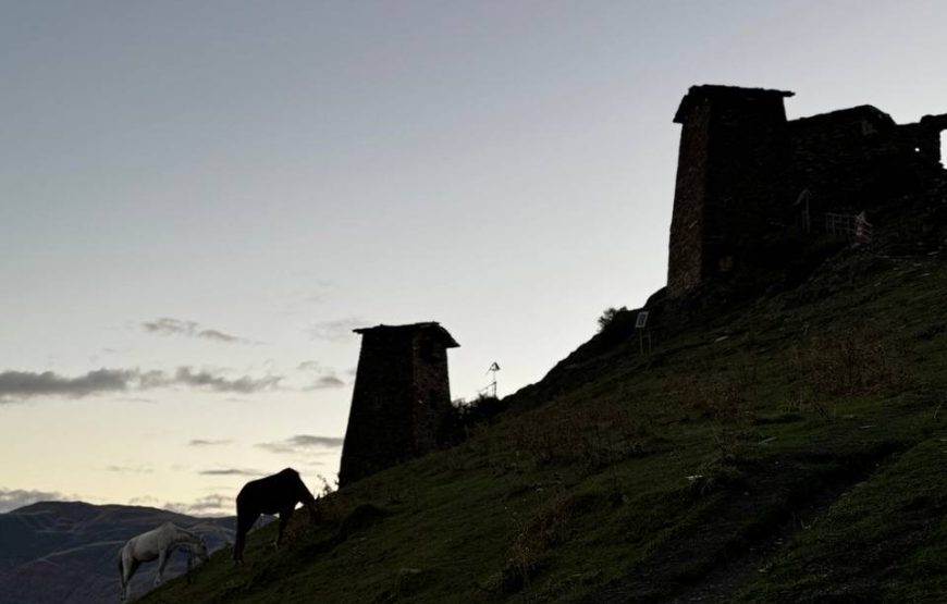 Įspūdinga turas malūnsparniu į Tušetiją