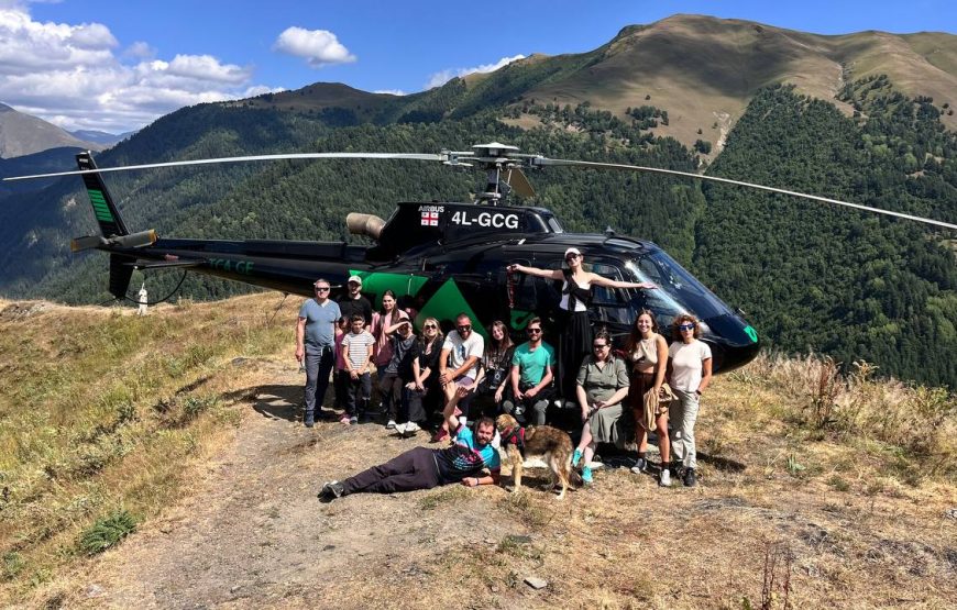 Įspūdinga turas malūnsparniu į Tušetiją