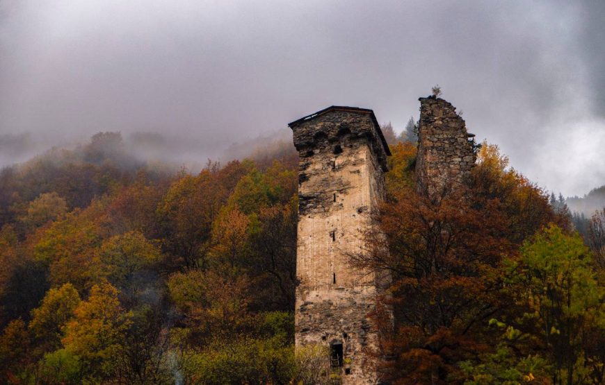 Įspūdinga turas malūnsparniu į Tušetiją
