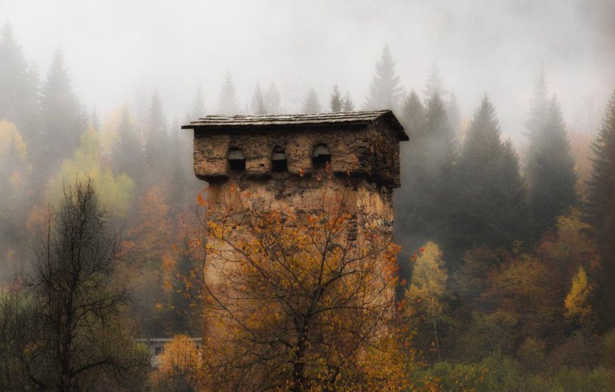 Įspūdinga turas malūnsparniu į Tušetiją