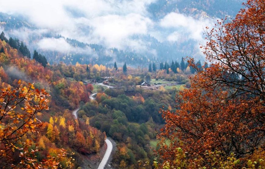 Įspūdinga turas malūnsparniu į Tušetiją