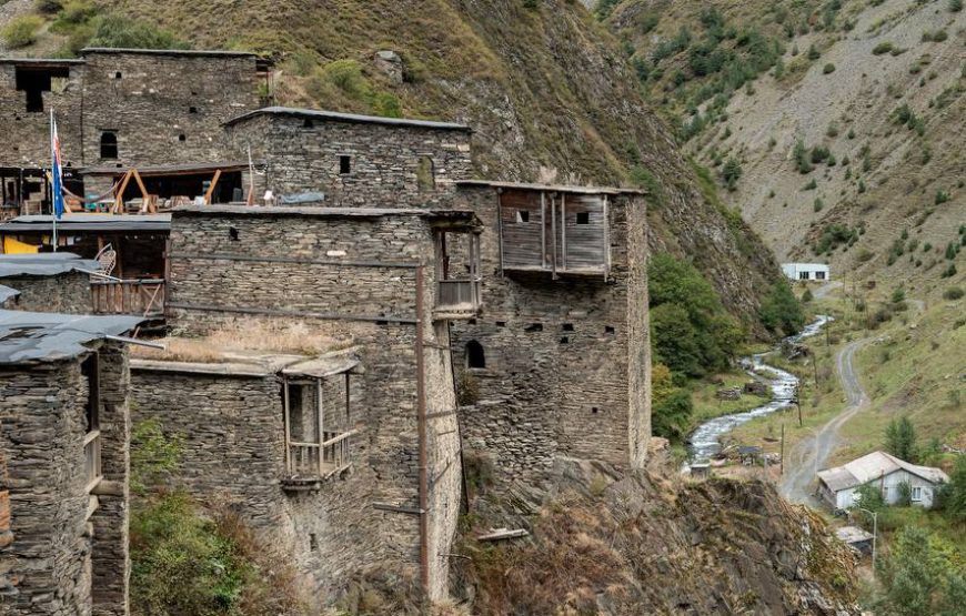 Įspūdinga turas malūnsparniu į Tušetiją