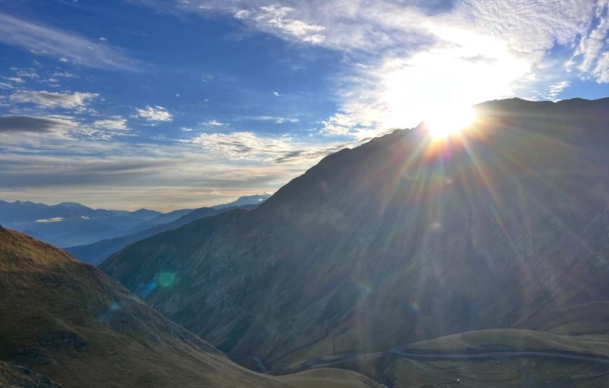 Įspūdinga turas malūnsparniu į Tušetiją