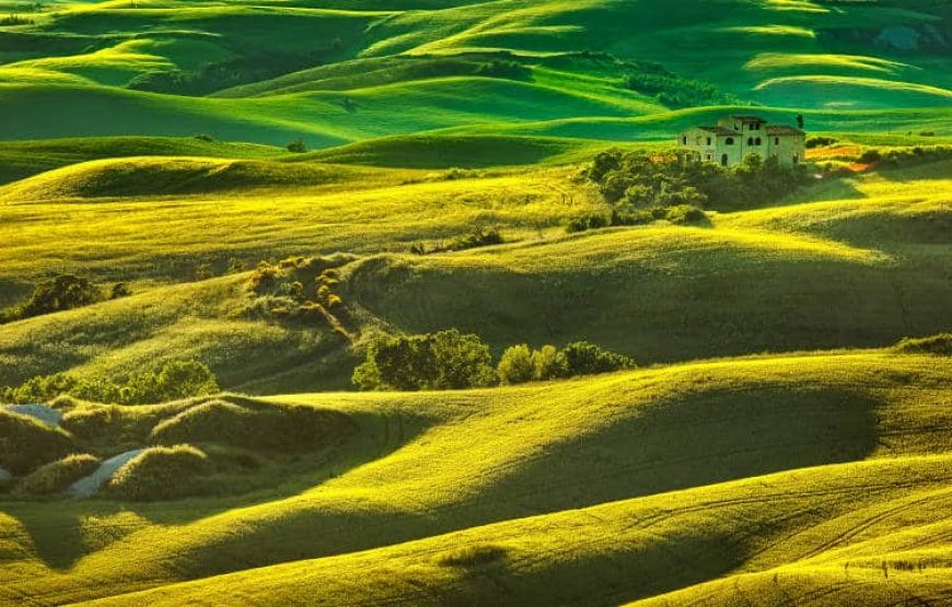 Sporto, gamtos, kalnų, jūros, gero oro, maisto ir vyno gurmanų dviračių turas  Toskanoje