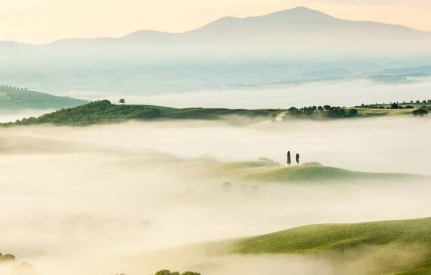 Sporto, gamtos, kalnų, jūros, gero oro, maisto ir vyno gurmanų dviračių turas  Toskanoje