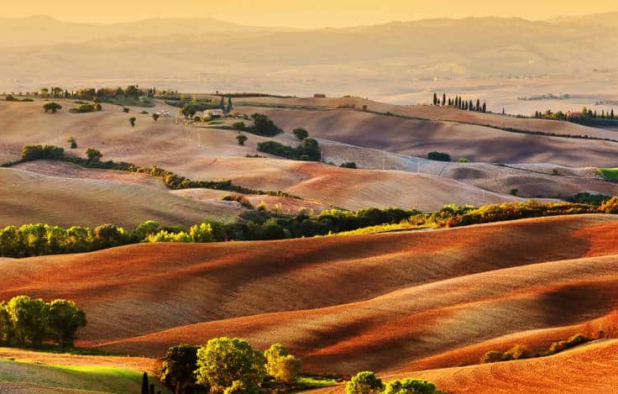 Sporto, gamtos, kalnų, jūros, gero oro, maisto ir vyno gurmanų dviračių turas  Toskanoje