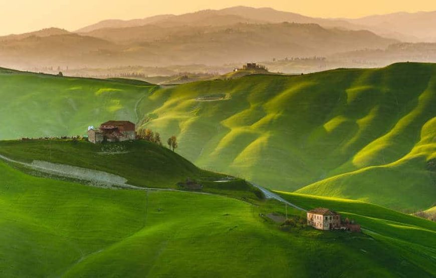 Sporto, gamtos, kalnų, jūros, gero oro, maisto ir vyno gurmanų dviračių turas  Toskanoje
