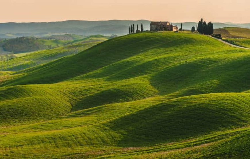 Sporto, gamtos, kalnų, jūros, gero oro, maisto ir vyno gurmanų dviračių turas  Toskanoje