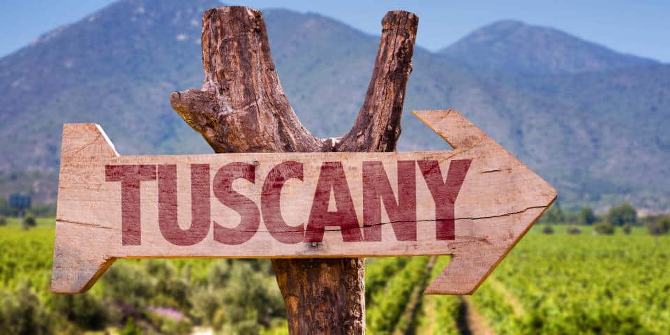 1 diena. Atvykimas į Toskaną.