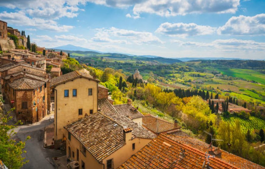 Sporto, gamtos, kalnų, jūros, gero oro, maisto ir vyno gurmanų dviračių turas  Toskanoje